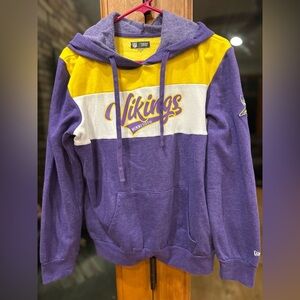 ✨Like new✨Team Apparel Purple, Yellow, and White Women's Hoodie
